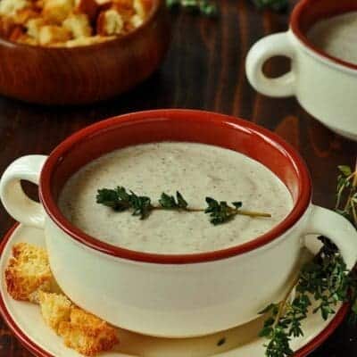 Vellutata di funghi freschi ricetta facile e veloce per fare crema di funghi misti