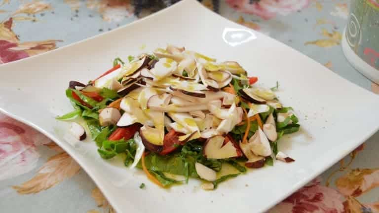 Insalata di porcini freschi: l’antipasto perfetto, pronto in pochi minuti