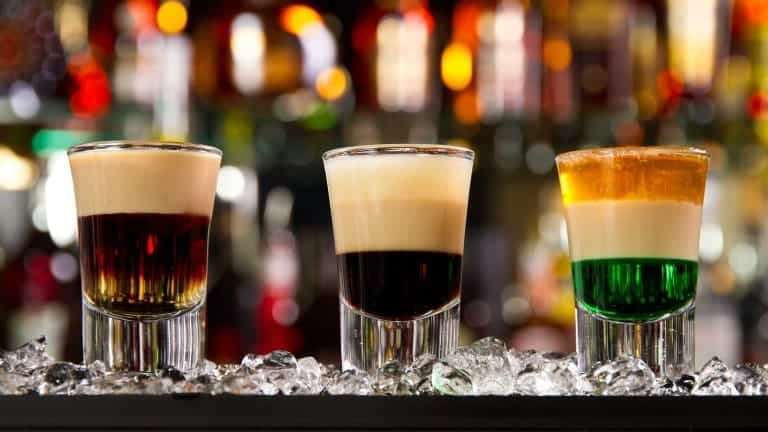 Shottino ricetta, shottino baniera irlanda, cocktail per drinking game