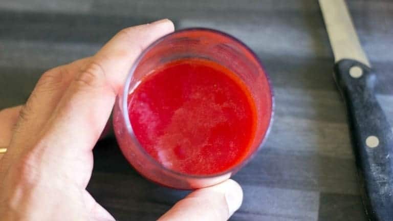 Strawberry nectar, best Spring cocktail with strawberries, Rossini drink recipe