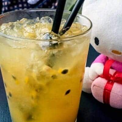 Lucky bastard mocktail recipe, non-alcoholic fruit cocktail, mocktail passion