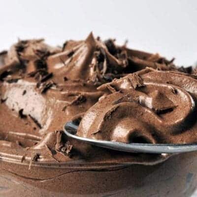 Dark chocolate mousse with whisky, the best dessert recipes, chocolate dessert