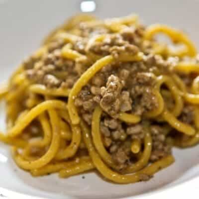 Bigoli al ragù di anatra, ricetta originale con ingredienti dosi foto e i consigli di un grande chef veronese