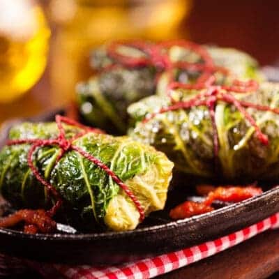 Authentic Italian recipes savoy cabbage parcels. Recipe and photo. Cooking tips
