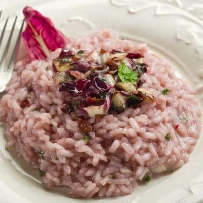 Risotto al radicchio rosso trevigiano ricetta facile e veloce per fare il risotto perfetto