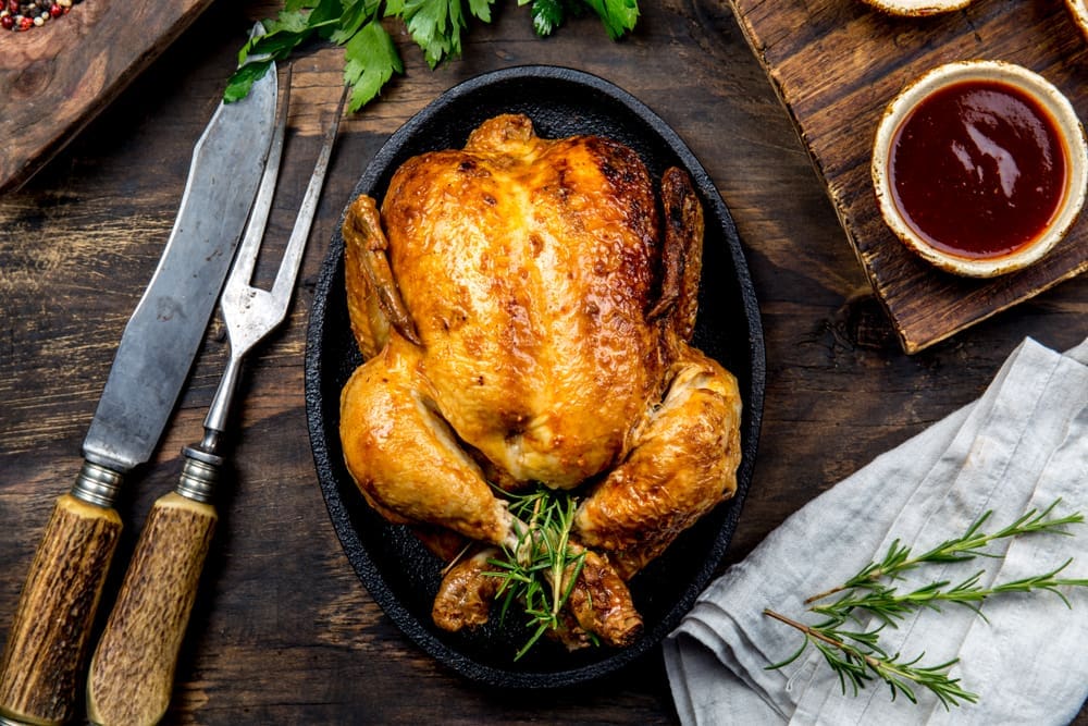 Whole Grilled chicken recipe easy to make at home