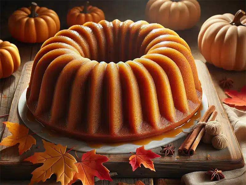 Bundt cake alla zucca: vi servono solo pochi ingredienti per fare una torta favolosa!