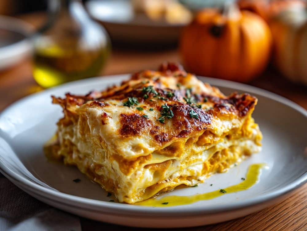 Lasagne di zucca e provola: la ricetta perfetta per fare un primo piatto pasquale di grande eleganza