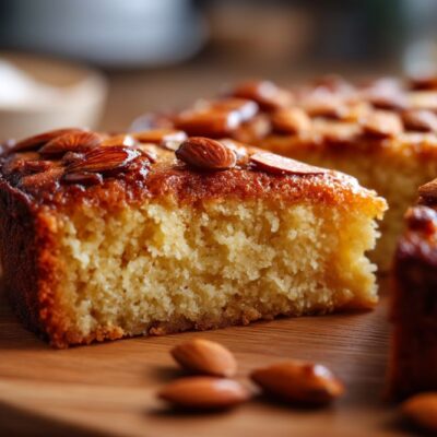 Torta soffice alle mandorle: il dolce per chi non ne può più di merendine industriali