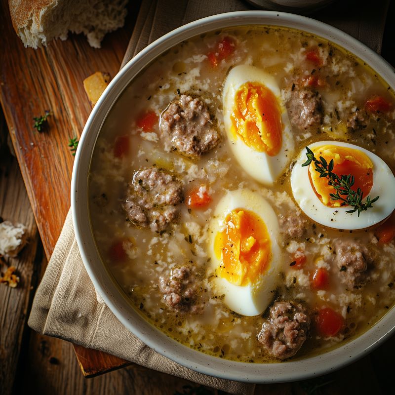 Zurek: la ricetta polacca per fare la leggendaria zuppa di orzo e salsicce