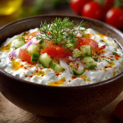 Cacık: la ricetta originale turca per fare la deliziosa salsa a base di yogurt, cetriolo e aglio