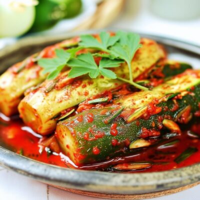 Oi Sobagi: la ricetta originale coreana per fare il leggendario kimchi di cetriolo