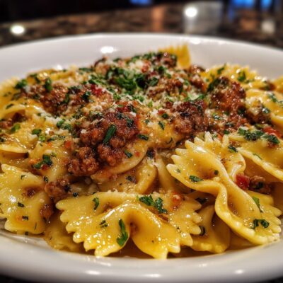 Farfalle con ragù di salsiccia piccante e ’nduja: la ricetta per fare il primo piatto perfetto
