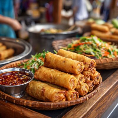Lumpia ricetta originale per fare gli involtini filippini con ripieno di carne