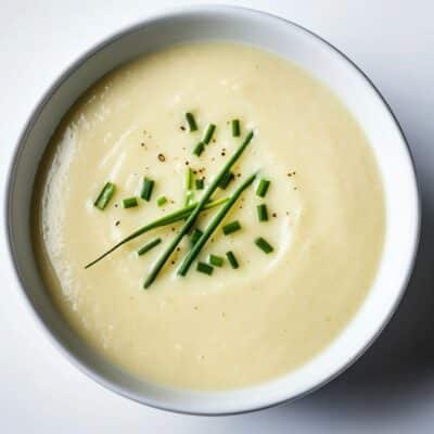 Vichyssoise ricetta originale francese per fare la vellutata di porro