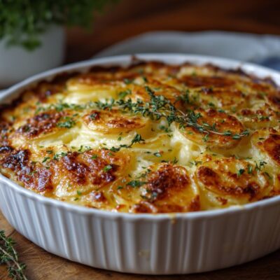Gratin Dauphinois ricetta originale francese per fare gratinato perfetto
