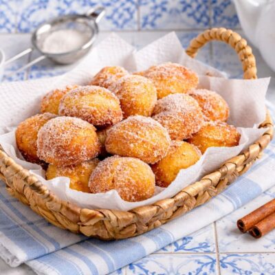 Bolinhos de chuva ricetta originale portoghese per fare frittelle