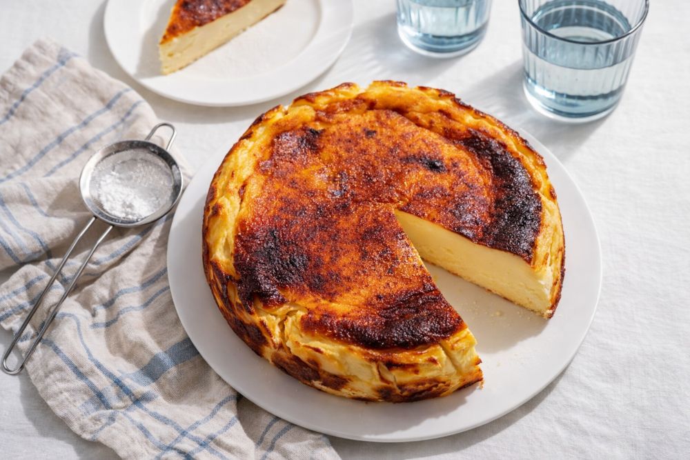 Gazta tarta: la ricetta per fare la cheesecake basca