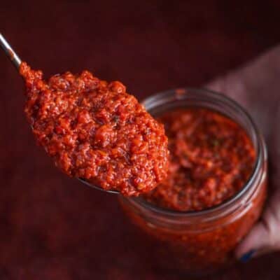 Lyutenitsa salsa bulgara di peperoni ricetta originale