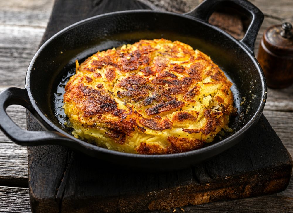 Rösti ricetta originale svizzera per fare la mitica torta di patate