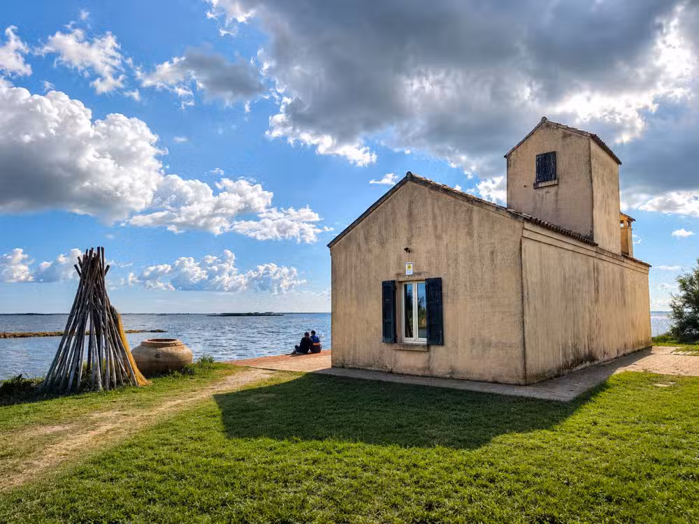 Itinerari in bici Anello delle Valli di Comacchio Casone Donnabona