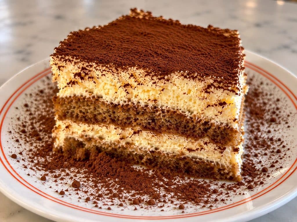 Tiramisù del ristorante Grasso di Soho Londra