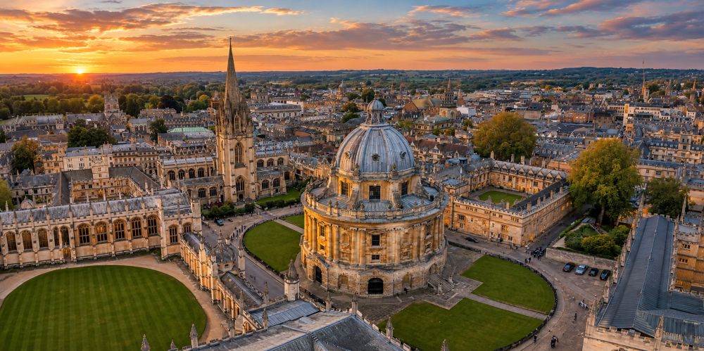 Oxford Panoramic view from the Tower