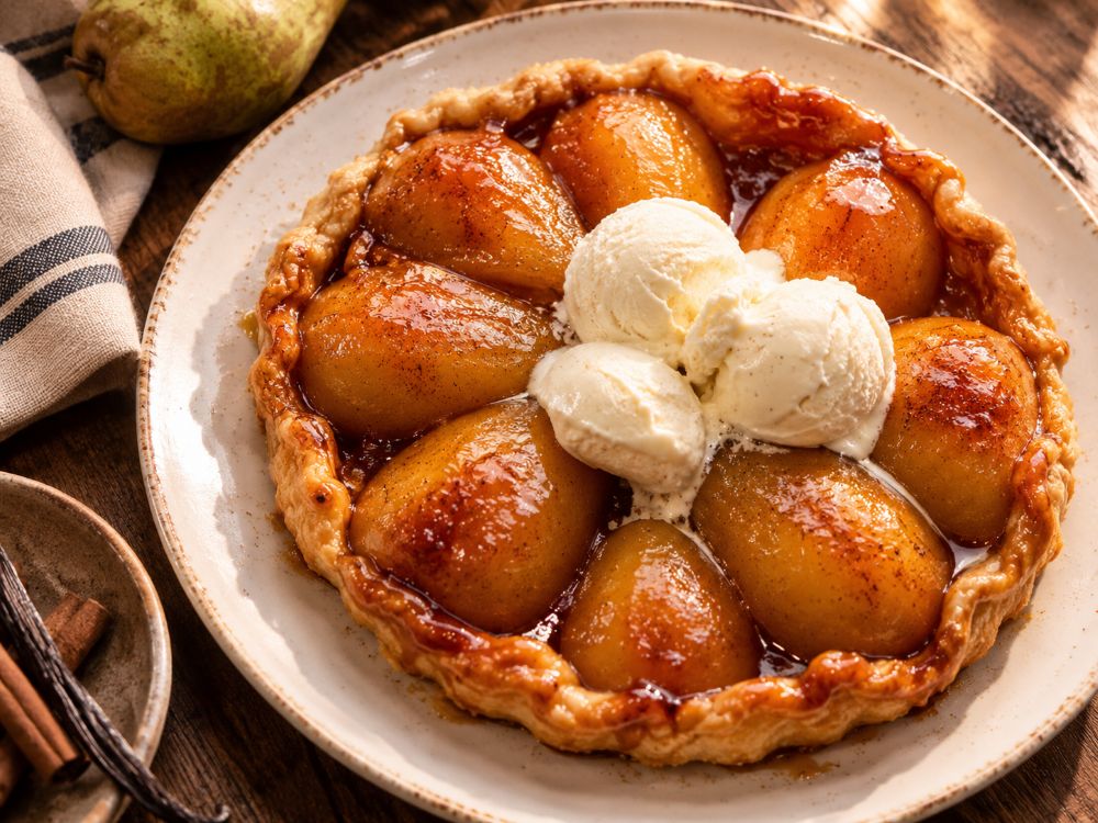 Calvados AOC pairings wtih tarte tatin