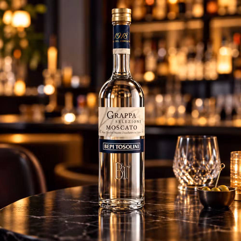 La migliore Grappa di Moscato Bepi Tosolini