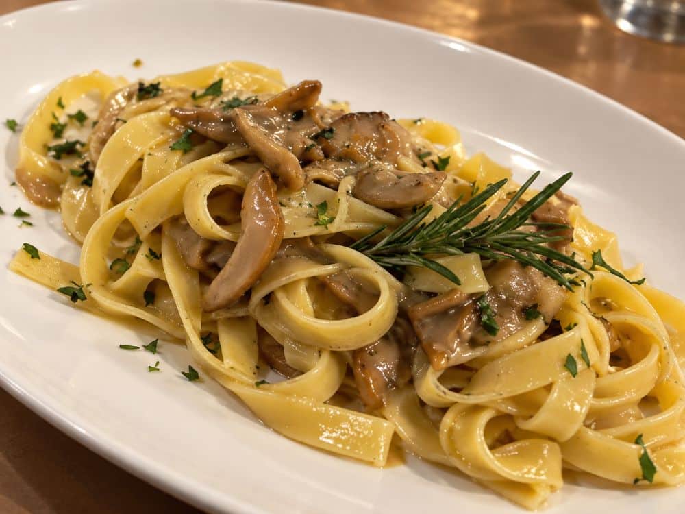 Cosa mangiare a Folgaria canederli e tagliatelle ai funghi porcini